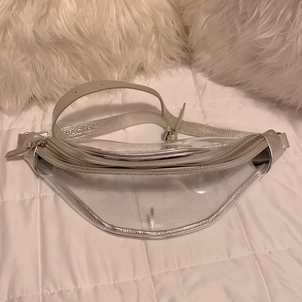 Like New Clear Fanny Pack/Shoulder Travel Bag